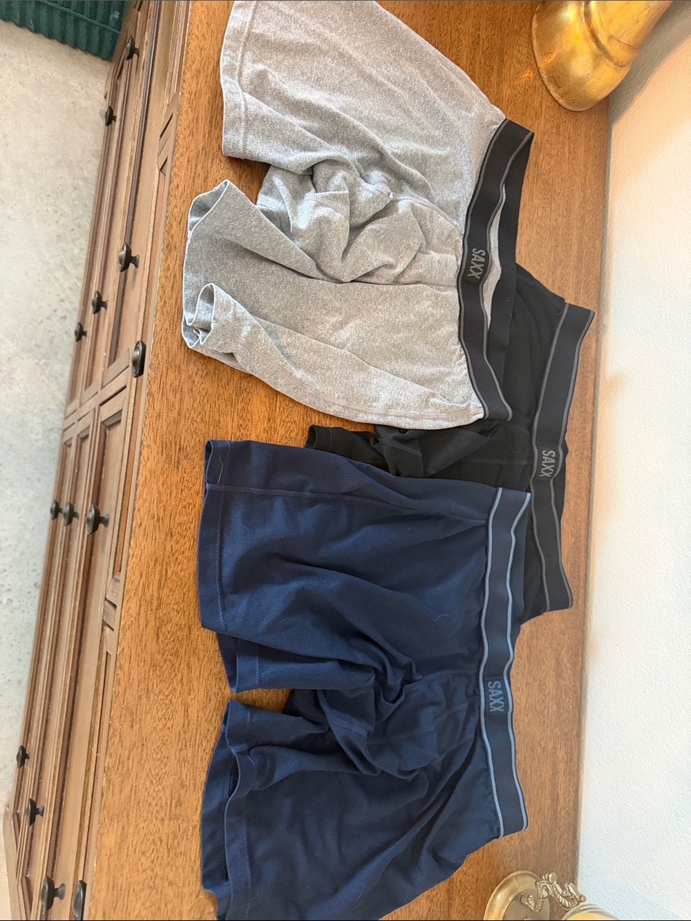 Men’s Saxx Boxer Briefs - Daytripper in Gray, Black, and Navy
